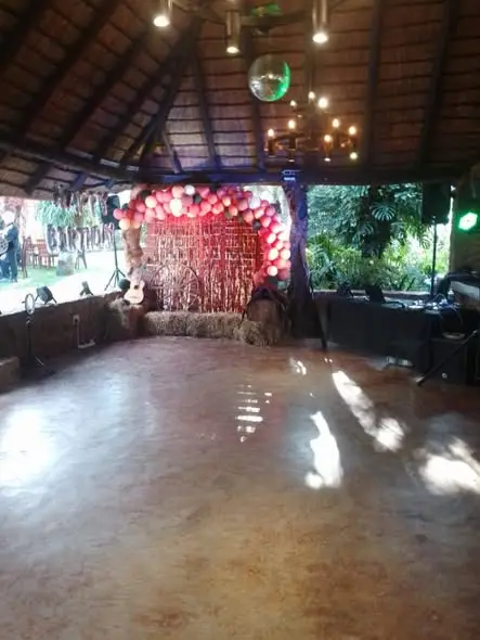 The dance floor