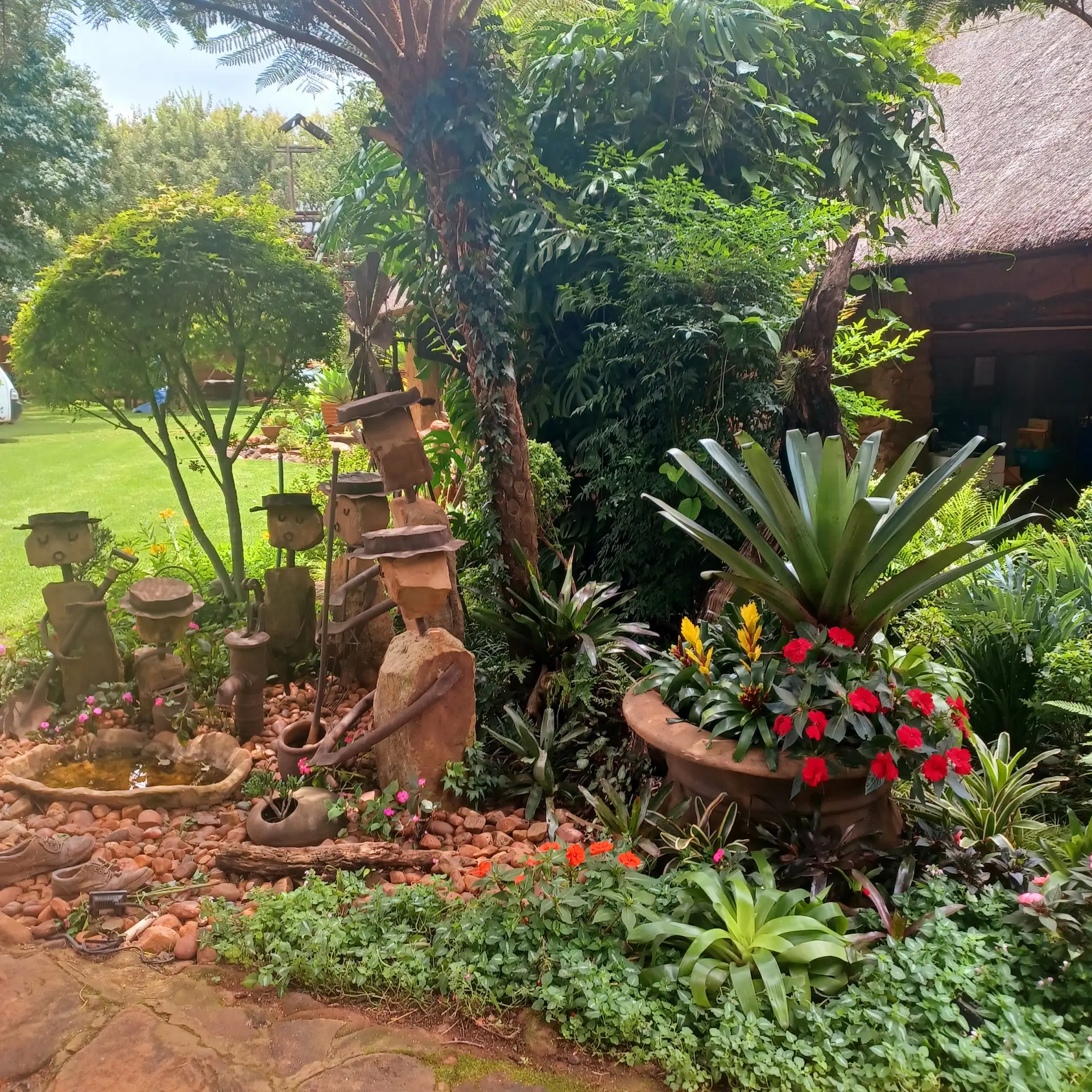 A corner of the garden